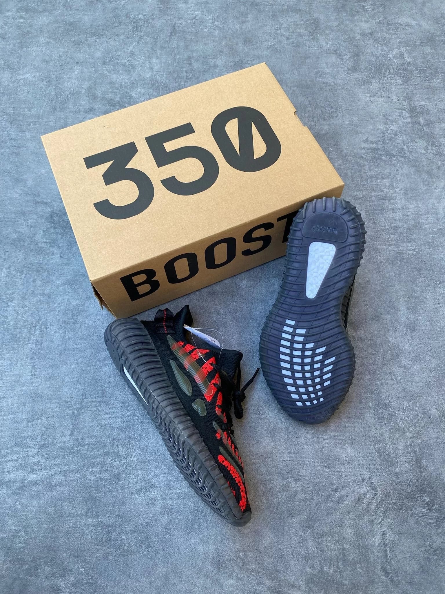 Adidas Yeezy Boost 350 Black Red