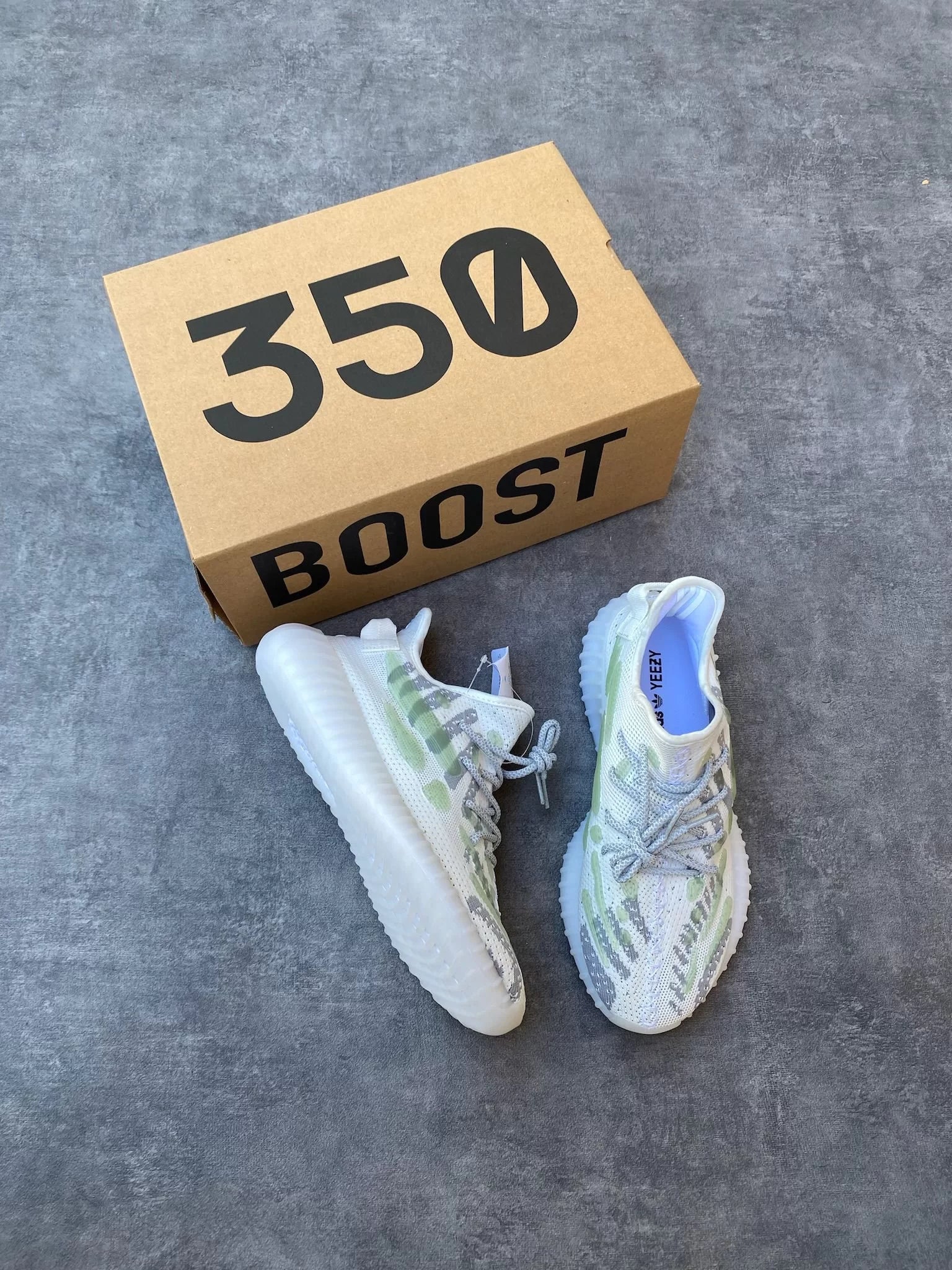 Adidas Yeezy Boost 350 White Green